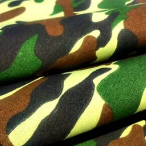 Tractor Hood – PVC Laminated Jungle Print Fabric